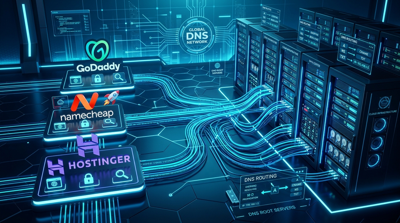 How to update HeroHosty nameservers on GoDaddy and Namecheap