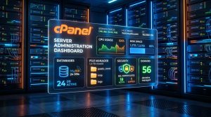 Tableau de Bord cPanel Hébergement Web France NVMe